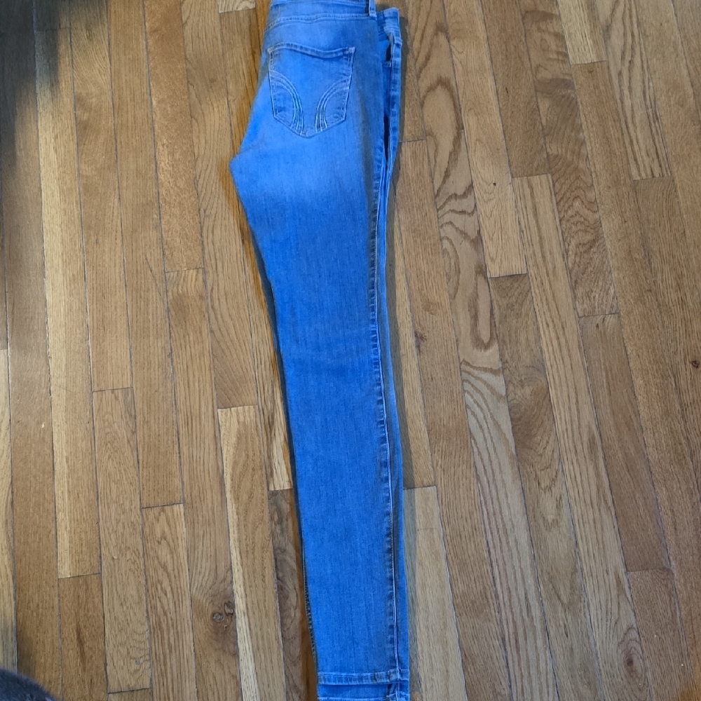 Hollister‎ Women's Light Blue Skinny Jeans